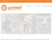 Tablet Screenshot of primedpt.com